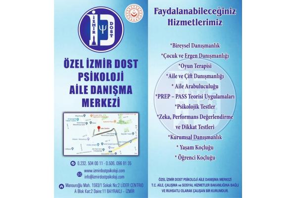 İzmir'de Tavsiye Edilen Psikolog ve Psikolojik Danışman Desteği İçin Bizimle İletişime Geçebilirsiniz.